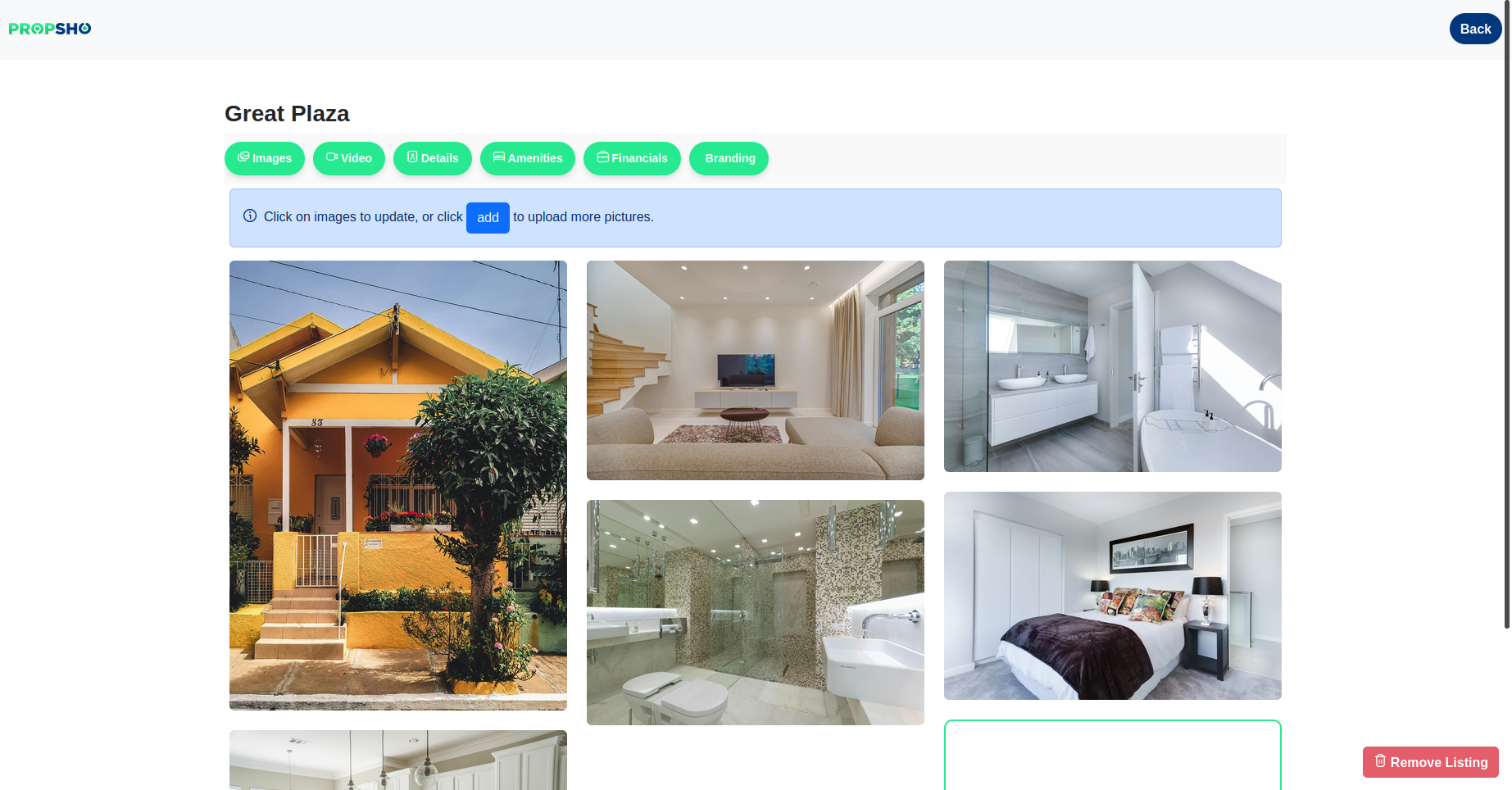 Property View Page